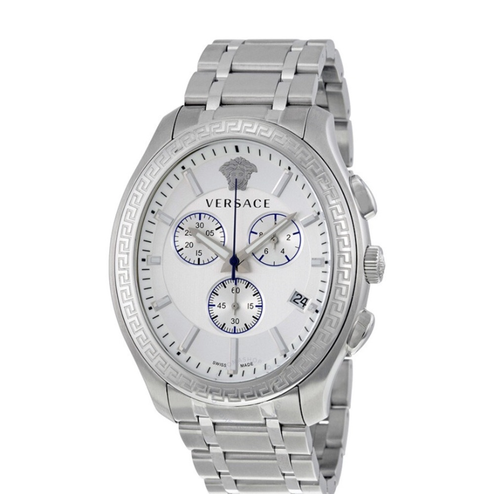Men’s Authentic Stainless Versace 48mm” Bond Street Watch